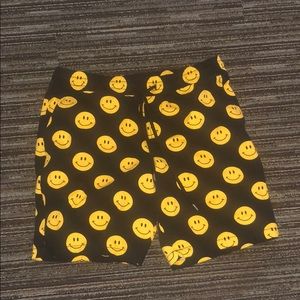 Men's smiley face shorts